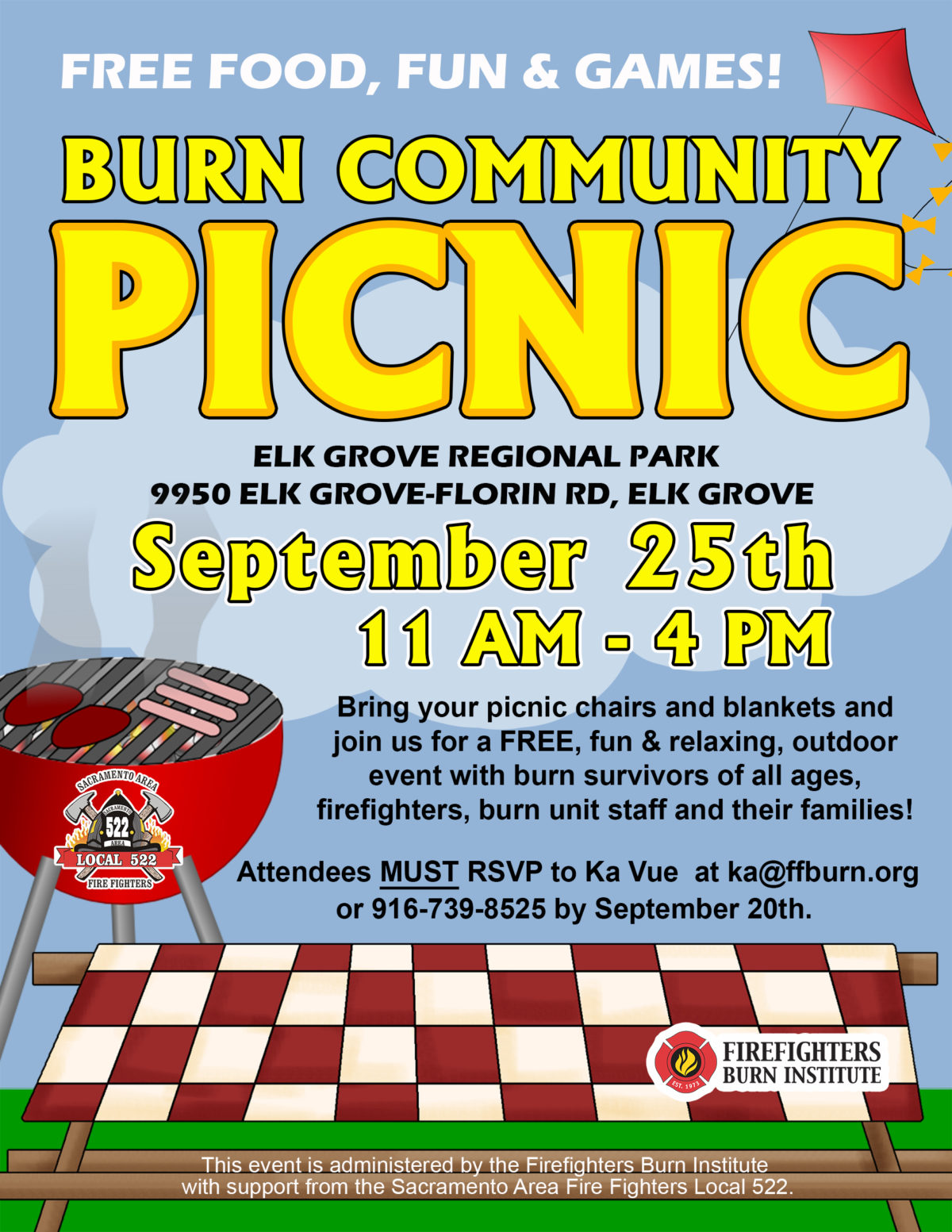 Burn Community Picnic - Firefighters Burn Institute