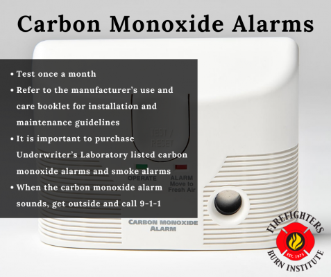 Carbon Monoxide Alarms - Firefighters Burn Institute