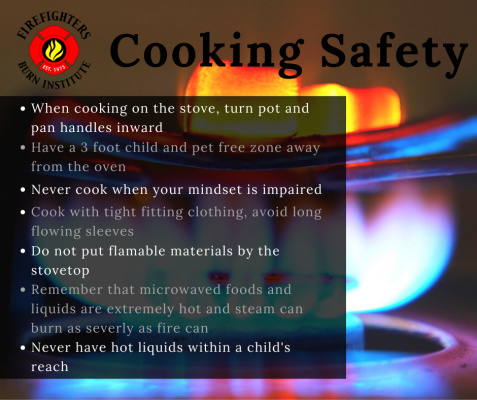 Cooking Safety | Firefighters Burn Institute