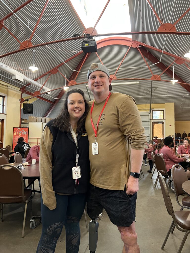 Tommy with woman at event