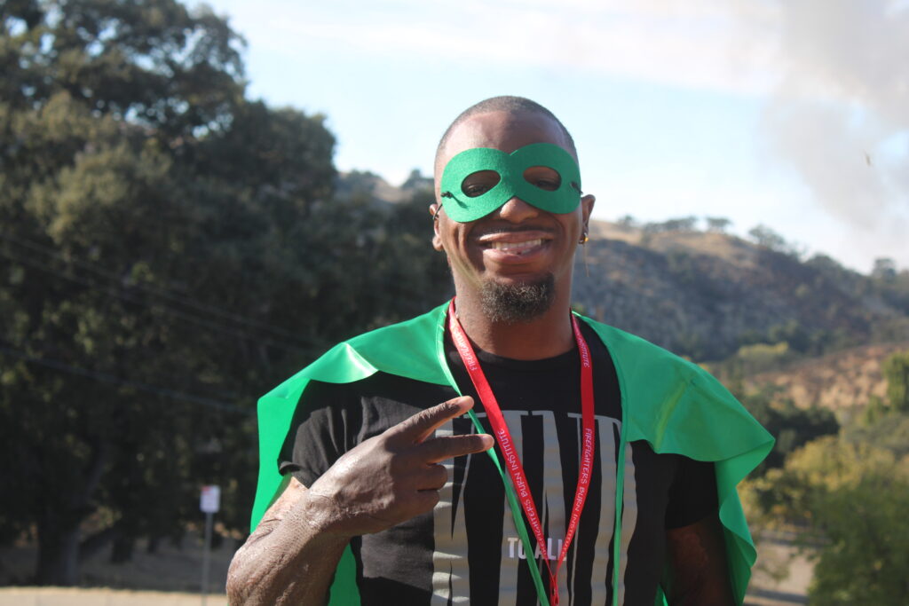 Man in costume
