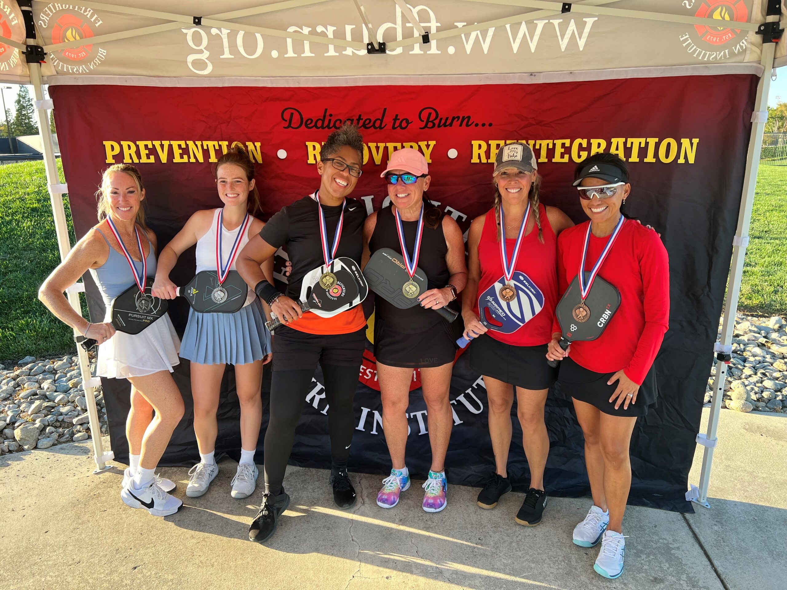 Womens pickleball team